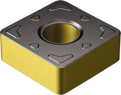 Sandvik Coromant - SNMG433 KRR Grade 3210 Carbide Turning Insert - TiCN/Al2O3/TiN Finish, 90° Square, 1/2" Inscr Circle, 3/16" Thick, 3/64" Corner Radius - Benchmark Tooling