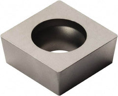 Sandvik Coromant - SCMW432 Grade H13A Carbide Turning Insert - Uncoated, 90° Square, 1/2" Inscr Circle, 3/16" Thick, 1/32" Corner Radius - Benchmark Tooling