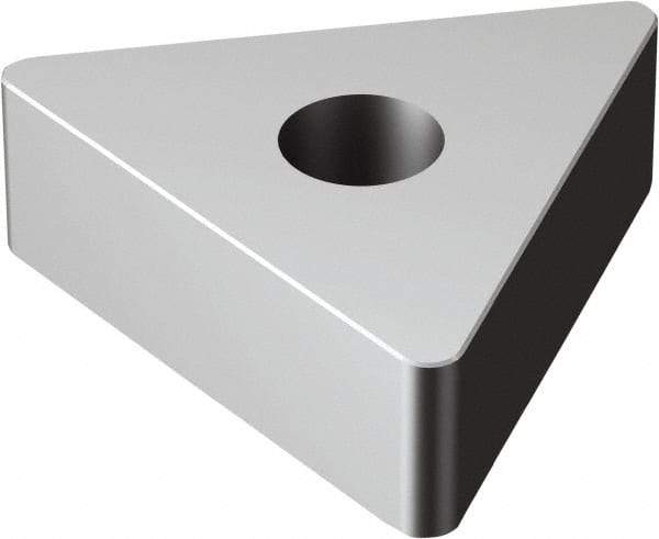 Sandvik Coromant - TNGA332 Grade 6190 Ceramic Turning Insert - Uncoated, 60° Triangle, 3/8" Inscr Circle, 3/16" Thick, 1/32" Corner Radius - Benchmark Tooling