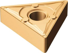 Sandvik Coromant - TNMX331 WF Grade 1115 Carbide Turning Insert - TiAlN/AlCr2O3 Finish, 60° Triangle, 3/8" Inscr Circle, 3/16" Thick, 1/64" Corner Radius - Benchmark Tooling