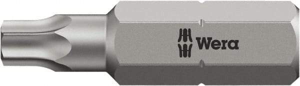 Wera - 1/4" Drive IP1 Torx Plus Screwdriver Bit - 1" OAL - Benchmark Tooling