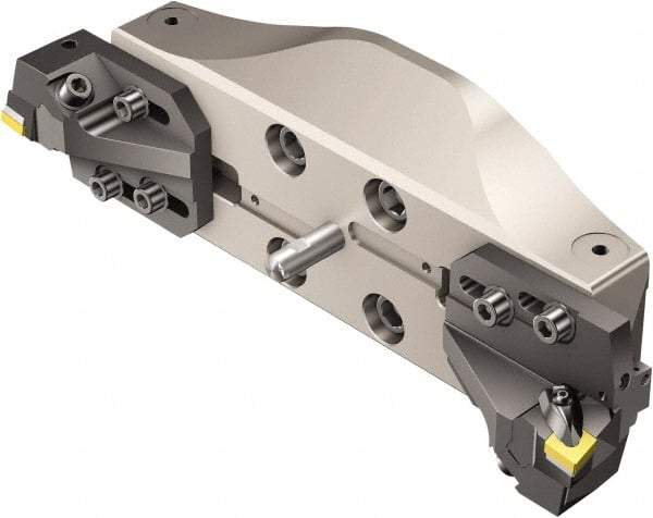 Sandvik Coromant - Right Hand Cut, 378mm Min Bore Diam, Size 40X Steel and Aluminium Modular Boring Cutting Unit Head - 4.685" Max Bore Depth, Through Coolant, Compatible with CNMG 643, CNMG 19 06 12 - Benchmark Tooling