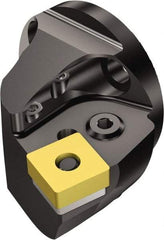 Sandvik Coromant - Left Hand Cut, Size 40, SNMG 12 04 08 & SNMG 432 Insert Compatiblity, External Modular Turning & Profiling Cutting Unit Head - 22mm Ctr to Cutting Edge, 35mm Head Length, Through Coolant, Series T-Max P - Benchmark Tooling