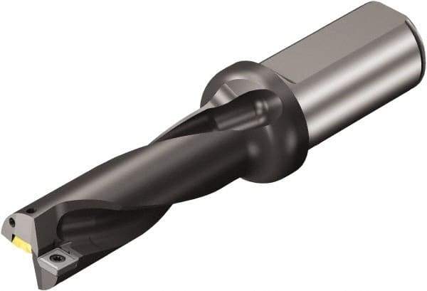 Sandvik Coromant - 162mm Max Drill Depth, 3xD, 54mm Diam, Indexable Insert Drill - 40mm Shank Diam, 40 Cylindrical Shank - Benchmark Tooling