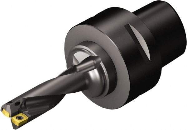 Sandvik Coromant - 41mm Max Drill Depth, 3xD, 13.5mm Diam, Indexable Insert Drill - C6 Coromant Shank - Benchmark Tooling