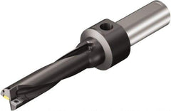 Sandvik Coromant - 158.7mm Max Drill Depth, 4xD, 39.67mm Diam, Indexable Insert Drill - 38.1mm Shank Diam, 1.5 Cylindrical Shank - Benchmark Tooling