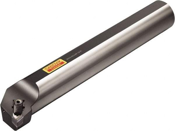 Sandvik Coromant - 70mm Min Bore Diam, 300mm OAL, 40mm Shank Diam, S..CCLNR/L Indexable Boring Bar - CNG 452, CNGN 12 07 08 Insert - Benchmark Tooling