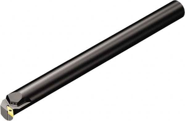 Sandvik Coromant - 33mm Min Bore Diam, 300mm OAL, 25mm Shank Diam, A..SVUBR/L..HP-DR Indexable Boring Bar - VBMT 332, VBMT 16 04 08 Insert, Screw or Clamp Holding Method - Benchmark Tooling