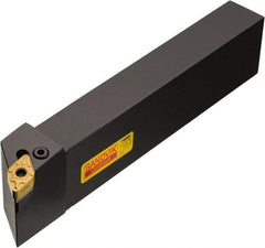 Sandvik Coromant - R/L171.35, Left Hand Cut, -3° Lead Angle, 40mm Shank Height x 25mm Shank Width, Negative Rake Indexable Turning Toolholder - 200mm OAL, DNMG 15 06 08, DNMG 442 Insert Compatibility, Series T-Max P - Benchmark Tooling