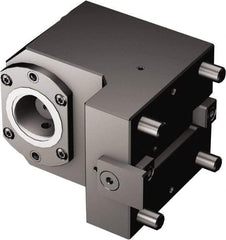 Sandvik Coromant - Left Hand Cut, C4 Modular Connection, Adapter/Mount Lathe Modular Clamping Unit - 40mm Square Shank Diam, 5.354" OAL, Through Coolant - Exact Industrial Supply