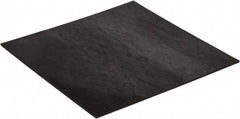 Made in USA - 12" Long, 12" Wide, 1/8" Thick, Neoprene Rubber Foam Sheet - 50 to 60 Durometer, Black, -20 to 180°F, 1,000 psi Tensile Strength, Plain Backing, Stock Length - Benchmark Tooling