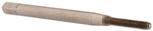 Balax - #2-64 UNF H3 Thread Limit Bottoming Thread Forming Tap - High Speed Steel, Bright Finish, 1-3/4" OAL, 7/16" Thread Length, Right Hand Thread, Series BXB - Benchmark Tooling