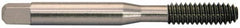 Balax - #6-40 UNF H7 Thread Limit Bottoming Thread Forming Tap - High Speed Steel, Bright Finish, 2" OAL, 11/16" Thread Length, Right Hand Thread, Series BXB - Benchmark Tooling