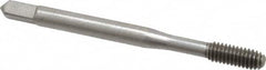 Balax - #8-32 UNC H6 Thread Limit Bottoming Thread Forming Tap - High Speed Steel, Bright Finish, 2-1/8" OAL, 3/4" Thread Length, Right Hand Thread, Series BXB - Benchmark Tooling