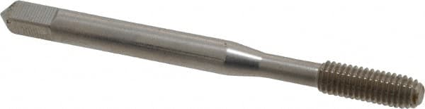 Balax - #10-32 UNF H5 Thread Limit Bottoming Thread Forming Tap - High Speed Steel, Bright Finish, 2-3/8" OAL, 7/8" Thread Length, Right Hand Thread, Series BXB - Benchmark Tooling