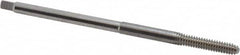 Balax - #6-32 UNC H5 Bright Finish High Speed Steel Thread Forming Extension Tap - Bottoming Chamfer, 3" OAL, 11/16" Thread Length, 2B Class of Fit, Series BXEXT - Exact Industrial Supply