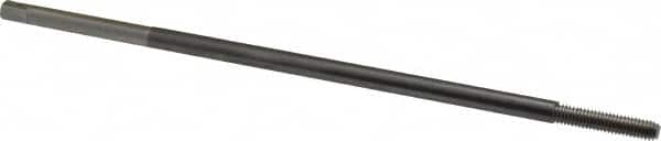 Balax - #10-32 UNF H3 Bright Finish High Speed Steel Thread Forming Extension Tap - Bottoming Chamfer, 6" OAL, 7/8" Thread Length, 3B Class of Fit, Series BXEXT - Exact Industrial Supply