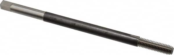 Balax - M8x1.25 Metric Coarse D10 Bright Finish High Speed Steel Thread Forming Extension Tap - Bottoming Chamfer, 6" OAL, 1-1/8" Thread Length, 6H Class of Fit - Exact Industrial Supply