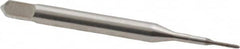 Balax - #000-120 UNF H2 Thread Limit Bottoming Thread Forming Tap - High Speed Steel, Bright Finish, 1-5/8" OAL, 0.19" Thread Length, Right Hand Thread, Series BXMIN - Exact Industrial Supply