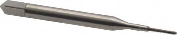 Balax - M1x0.25 Metric Coarse H2 Thread Limit Bottoming Thread Forming Tap - High Speed Steel, Bright Finish, 1-5/8" OAL, 1/4" Thread Length, Right Hand Thread, Series BXMIN - Benchmark Tooling