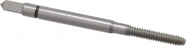 Balax - #4-40 UNC H3 Thread Limit Bottoming Thread Forming Tap - Powdered Metal High Speed Steel, Bright Finish, 1-7/8" OAL, 0.56" Thread Length, Right Hand Thread, Series BXSG - Benchmark Tooling