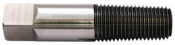 Balax - 3/4-14 NPTF, Bright Finish, High Speed Steel, Thread Forming Pipe Tap - 3-1/4 Inch Overall Length, 1-3/8 Inch Thread Length, 29/32 Inch Shank Diameter, 11/16 Inch Square Length, 0.679 Inch Square Size, Series BXPT - Benchmark Tooling