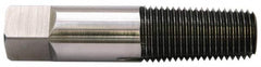 Balax - 3/4-14 NPTF, Bright Finish, High Speed Steel, Thread Forming Pipe Tap - 3-1/4 Inch Overall Length, 1-3/8 Inch Thread Length, 29/32 Inch Shank Diameter, 11/16 Inch Square Length, 0.679 Inch Square Size, Series BXPT - Benchmark Tooling