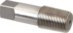 Balax - 3/4-14 NPT, Bright Finish, High Speed Steel, Thread Forming Pipe Tap - 3-1/4 Inch Overall Length, 1-3/8 Inch Thread Length, 29/32 Inch Shank Diameter, 11/16 Inch Square Length, 0.679 Inch Square Size, Series BXPT - Benchmark Tooling
