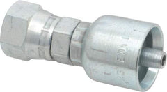 Parker - 3/8 Thread Hydraulic Hose Fitting - -4 Hose Size, 1/4" Hose Diam - Benchmark Tooling
