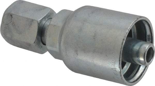 Parker - 3/8 Thread Hydraulic Hose Fitting - -6 Hose Size, 3/8" Hose Diam - Benchmark Tooling