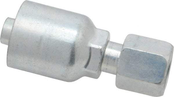 Parker - 1/2 Thread Hydraulic Hose Fitting - -8 Hose Size, 1/2" Hose Diam - Benchmark Tooling