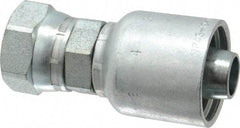Parker - 3/4 Thread Hydraulic Hose Fitting - -12 Hose Size, 3/4" Hose Diam - Benchmark Tooling