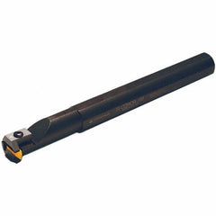 Tool-Flo - SI-CDHOR, Internal, Right Hand, 0.57" Max Depth of Cut, Indexable Grooving Tool Holder - V120 Insert Compatibility, 2-1/2" Shank Width, 16" OAL - Benchmark Tooling