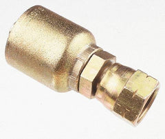 Parker - 1/2 Thread Hydraulic Hose Fitting - -8 Hose Size, 1/2" Hose Diam - Benchmark Tooling