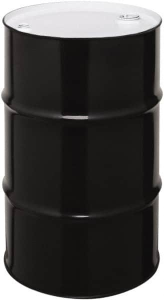 Made in USA - 30 Gallon Cylindrical Carbon Steel Tight Head Drum - 27-1/2" High x 18-1/4" Diam - Benchmark Tooling