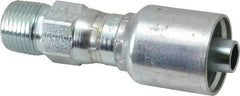 Parker - 1/2 Thread Hydraulic Hose Fitting - -8 Hose Size, 1/2" Hose Diam - Benchmark Tooling