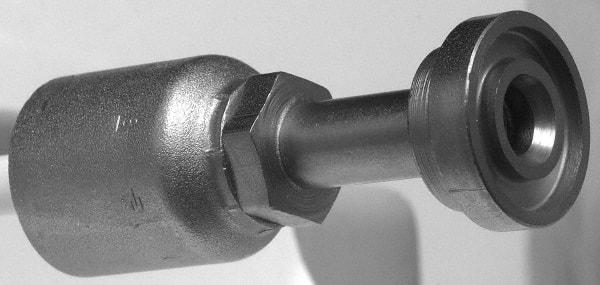 Parker - 1 Thread Hydraulic Hose Fitting - -16 Hose Size, 1" Hose Diam - Benchmark Tooling