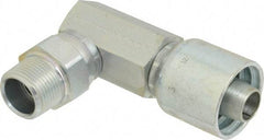 Parker - 3/4 Thread Hydraulic Hose Fitting - -12 Hose Size, 3/4" Hose Diam - Benchmark Tooling