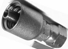 Parker - 3/4 Thread Hydraulic Hose Fitting - -12 Hose Size, 3/4" Hose Diam - Benchmark Tooling