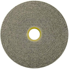 Weiler - 6" Diam, 1" Face Width, 1" Center Hole, Fine Grade, Silicon Carbide Deburring Wheel - Convolute, Density 9 Grade - Benchmark Tooling