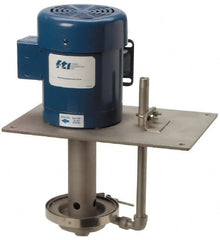 Finish Thompson - 1/2 HP, 95 Shut Off Feet, 316 Stainless Steel, Carbon and Viton Magnetic Drive Pump - 1 Phase - Benchmark Tooling