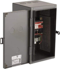 Square D - 1 NEMA Rated, 2 Pole, Mechanically Held Lighting Contactor - 60 A (Tungsten), 110 VAC at 50 Hz, 120 VAC at 60 Hz - Benchmark Tooling