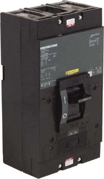 Square D - 250 Amp, 600 VAC, 2 Pole, Panel Mount Molded Case Circuit Breaker - Thermal Magnetic Trip - Benchmark Tooling