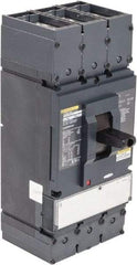 Square D - 600 VAC, 400 Amp, NonAutomatic Molded Case Switch - 3 Pole, 50 kA Interrupting Rating, Line Lug Connection - Benchmark Tooling