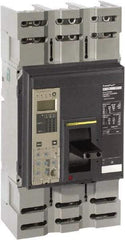 Square D - 1200 Amp, 600 VAC, 3 Pole, Panel Mount Molded Case Circuit Breaker - Electronic Trip, Multiple Breaking Capacity Ratings, 3/0 AWG - Benchmark Tooling