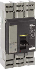 Square D - 1200 Amp, 600 VAC, 3 Pole, Panel Mount Molded Case Circuit Breaker - Electronic Trip, Multiple Breaking Capacity Ratings, 3/0 AWG - Benchmark Tooling