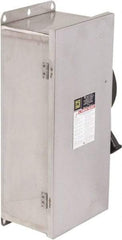 Square D - 100 Amp, 600 VAC/VDC, 3 Pole Nonfused Safety Switch - NEMA 12, 3, 3R, 4 & 4X, 40 hp at 600 VAC, 50 hp at 600 VDC (Single Phase), 100 hp at 600 VAC, 50 hp at 600 VDC (Triple Phase), ST Contact Form - Benchmark Tooling