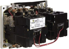 Square D - 3 Pole, 208 Coil VAC at 60 Hz, 90 Amp NEMA Contactor - Open Enclosure, 60 Hz at 208 VAC - Benchmark Tooling