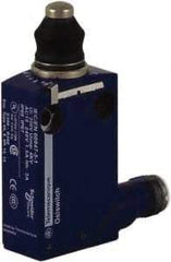 Telemecanique Sensors - SP, NC/NO, 240 VAC, 4 Pin M12 Male Terminal, End Plunger Actuator, General Purpose Limit Switch - IP66, IP67, IP68 IPR Rating - Benchmark Tooling