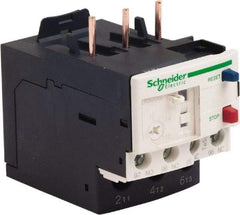 Schneider Electric - 3 Pole, NEMA Size 00-1, 1 to 1.6 Amp, 690 VAC, Thermal NEMA Overload Relay - Trip Class 20, For Use with LC1D09, LC1D12, LC1D18, LC1D25, LC1D32 and LC1D38 - Benchmark Tooling